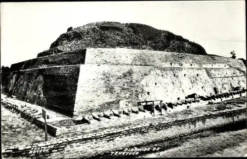 Ak Tenayuca Mexiko, Piramide