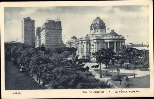 Ak Rio de Janeiro Brasilien, Le Senat federal