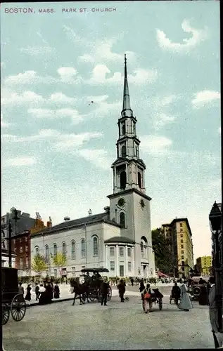 Ak Boston Massachusetts USA, Park St. Church