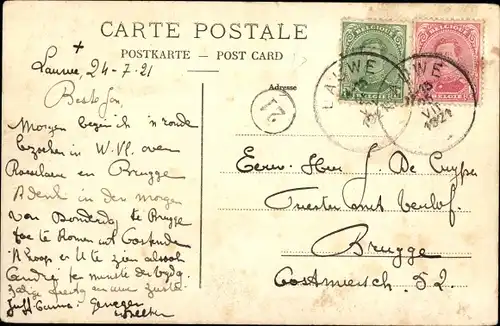 Ak Siders Sierre Kanton Wallis, Gesamtansicht