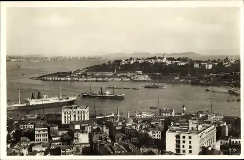 Ak Konstantinopel Istanbul Türkei, Serailspitze