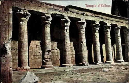 Ak Edfu Ägypten, Tempel