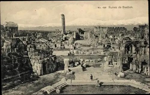 Ak Baalbek Libanon, Tempelruinen
