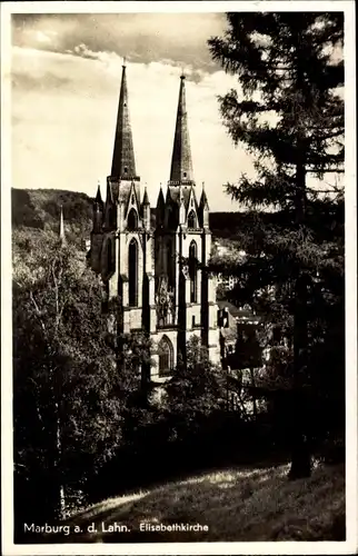 Ak Marburg an der Lahn, Elisabethkirche