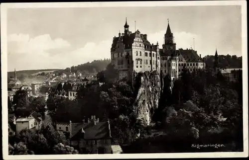 Ak Sigmaringen an der Donau Baden Württemberg, Schloss