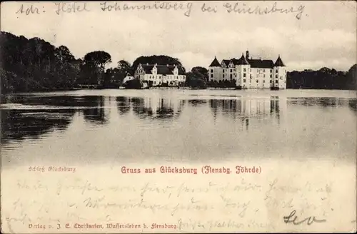 Ak Glücksburg an der Ostsee, Schloss Glücksburg