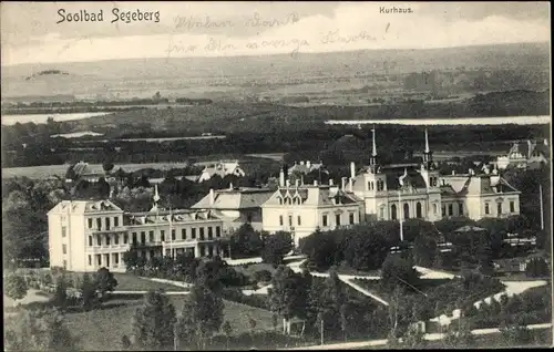 Ak Bad Segeberg in Schleswig Holstein, Das Kurhaus mit Umgebung