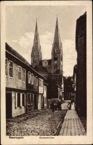 Ak Neuruppin in Brandenburg, Klosterkirche