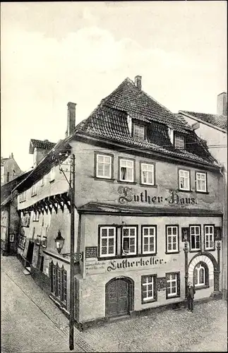 Ak Eisenach Thüringen, Lutherkeller, Lutherhaus
