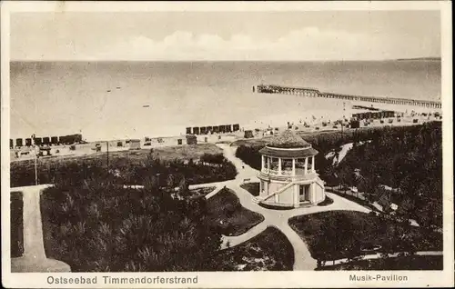 Ak Ostseebad Timmendorfer Strand, Musik Pavillon