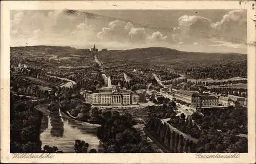 Ak Bad Wilhelmshöhe Kassel in Hessen, Gesamtansicht