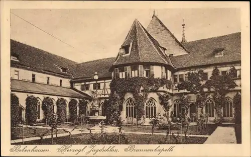Ak Bebenhausen Tübingen am Neckar, Kloster, Herzogliches Jagdschloss, Brunnenkapelle