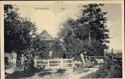 Ak Ostseebad Scharbeutz in Holstein, Idyll, Haus