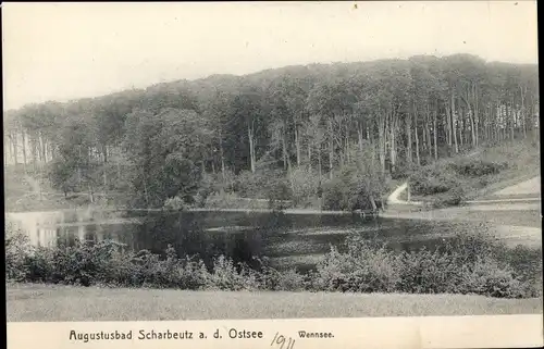 Ak Ostseebad Scharbeutz in Holstein, Augustusbad, Wennsee