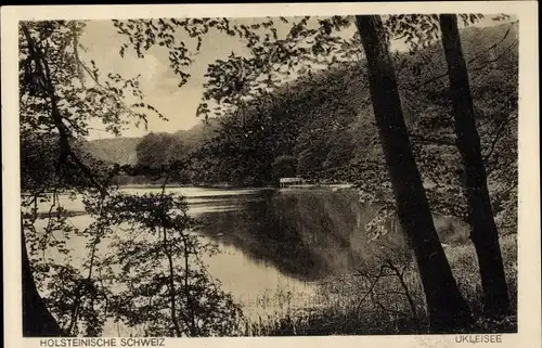 Ak Eutin in Ostholstein, Ukleisee, Uglei See, Panorama