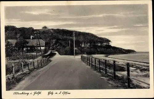 Ak Oldenburg in Holstein, Eitz an der Ostsee