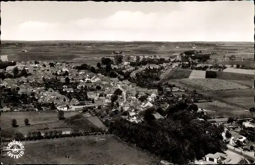 Ak Oldenburg in Holstein, Luftaufnahme, Ortsansicht