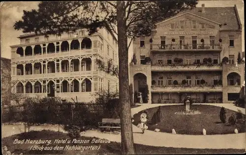 Ak Bad Harzburg am Harz, Hotel und Pension Bellevue