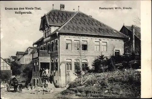 Ak Heiligenrode Niestetal in Hessen, Restaurant Wilh. Kreutz