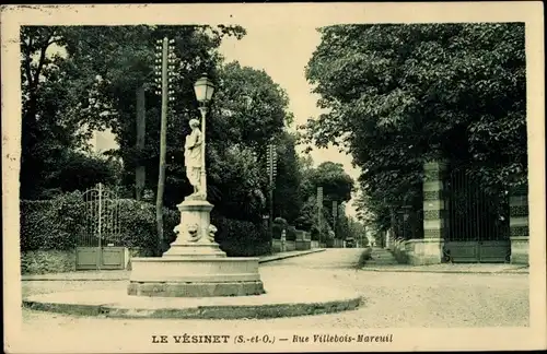 Ak Le Vésinet Yvelines, Rue Villebois Mareuil