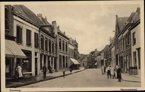 Ak Doesburg Gelderland, Meipoortstraat