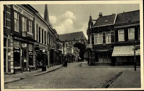 Ak Doesburg Gelderland Niederlande, Kerkstraat