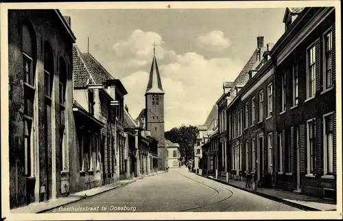 Ak Doesburg Gelderland Niederlande, Gasthuisstraat