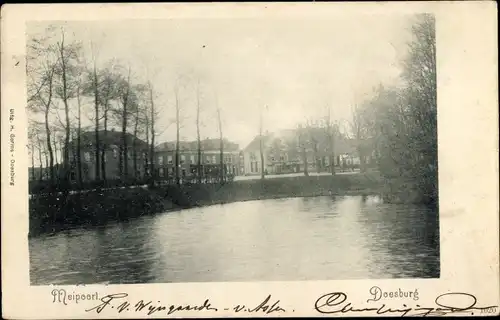 Ak Doesburg Gelderland Niederlande, Meipoort