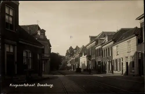 Ak Doesburg Gelderland Niederlande, Koepoortstraat