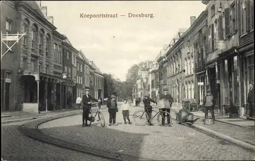 Ak Doesburg Gelderland Niederlande, Koepoortstraat