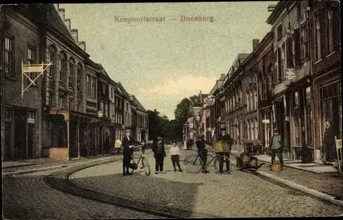 Ak Doesburg Gelderland Niederlande, Koepoortstraat