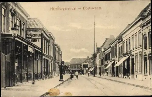 Ak Doetinchem Gelderland, Hamburgerstraat