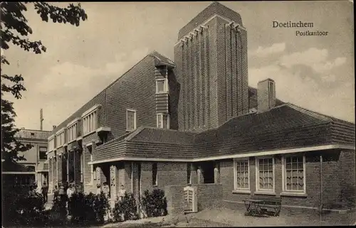 Ak Doetinchem Gelderland, Postamt