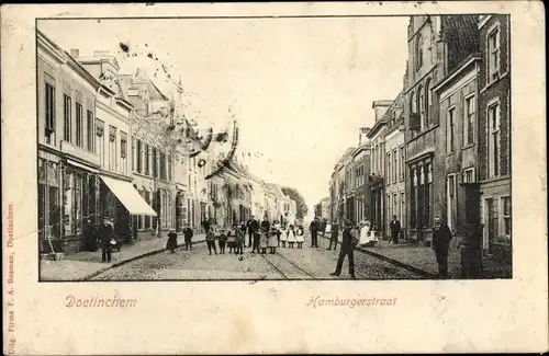 Ak Doetinchem Gelderland, Hamburgerstraat