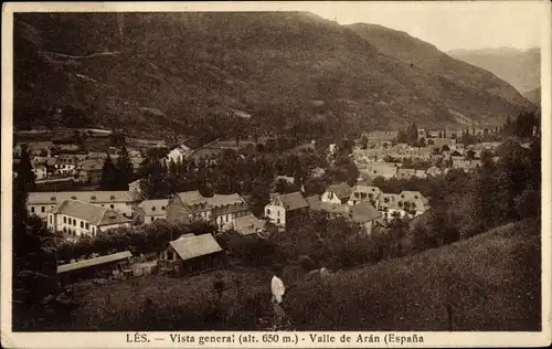 Ak Lés Val d’Aran Valle de Aran Katalonien, Gesamtansicht
