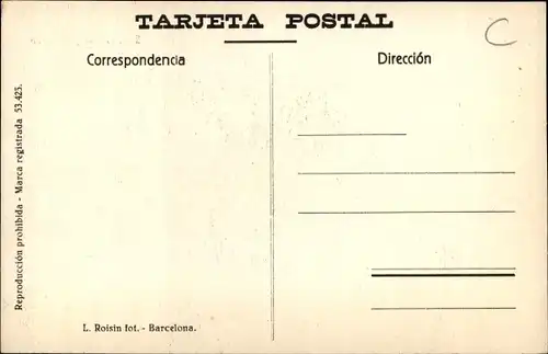 Ak Puigcerda Katalonien, Subida a la Poblacion