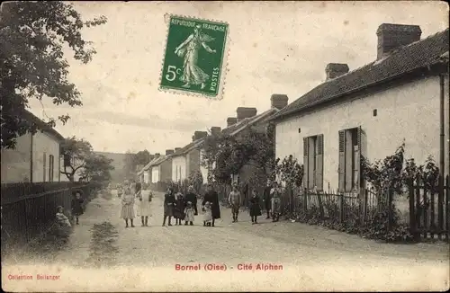 Ak Bornel Oise, Stadt Alphen