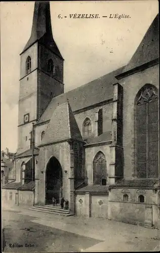 Ak Vezelise Meurthe et Moselle, Kirche