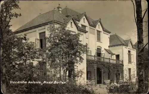 Ak Lunteren Ede Gelderland, Ferienkolonie draußen