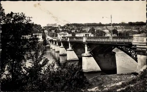 Ak Seine et Oise, Pont