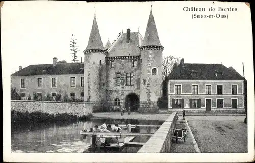 Ak Seine et Oise, Château de Bordes