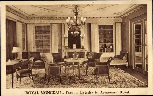 Ak Paris V, Royal Monceau, Salon des königlichen Appartements