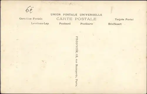 Postkarte Paris VI, Rue des Beaux Arts, Die große Seine-Flut Januar 1910