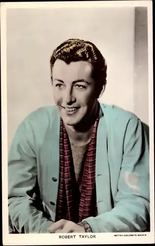 Ak Schauspieler Robert Taylor, Portrait