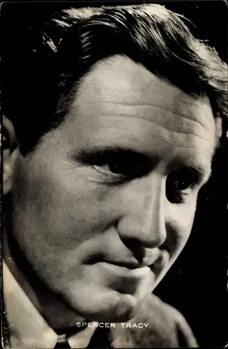 Ak Schauspieler Spencer Tracy, Portrait