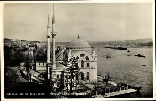 Ak Konstantinopel Istanbul Türkei, Moschee Dolma Bagtsche