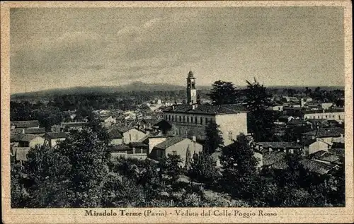 Ak Miradolo Terme Pavia Lombardia, Colle Poggio Rosso