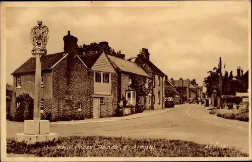 Ak Ardingly West Sussex England, Cross Roads