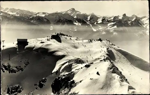 Ak Leysin Kanton Waadt, La Berneuse