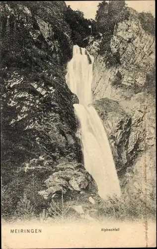 Ak Meiringen Kanton Bern Schweiz, Alpbachfall